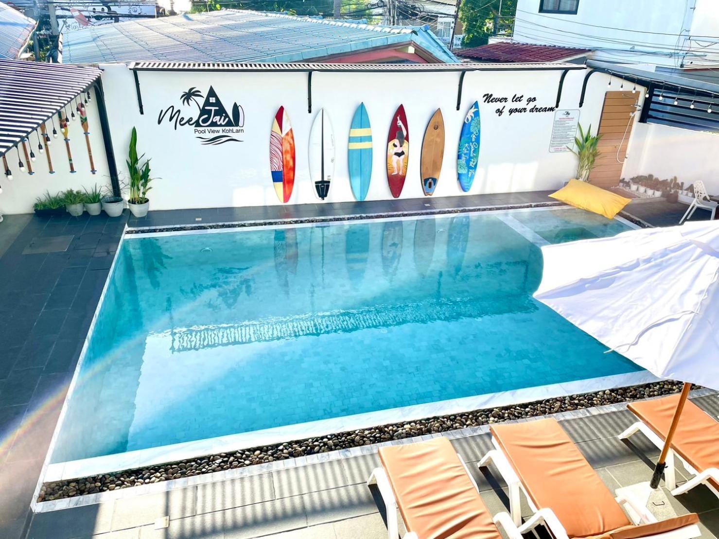 มีใจ พูลวิว เกาะล้าน Meejai Pool View Kohlarn酒店 外观 照片